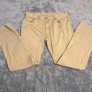 Polo Ralph Lauren Straight 650 Khaki Pants Men's Size 38x34 Classic‎ Fit
